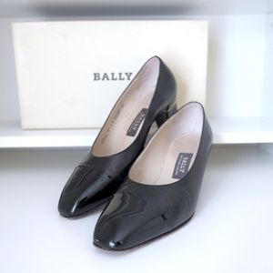 BALLY Micary Black Pumps in Leather